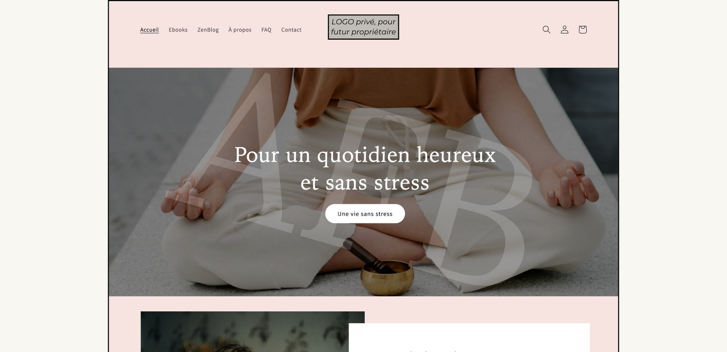 Business à acquérir : Ebook Anti-stress (ebook compris)