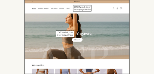 Business à acquérir : marque de vêtements de Yoga