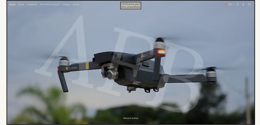 Business à acquérir : marque de drones et accessoires