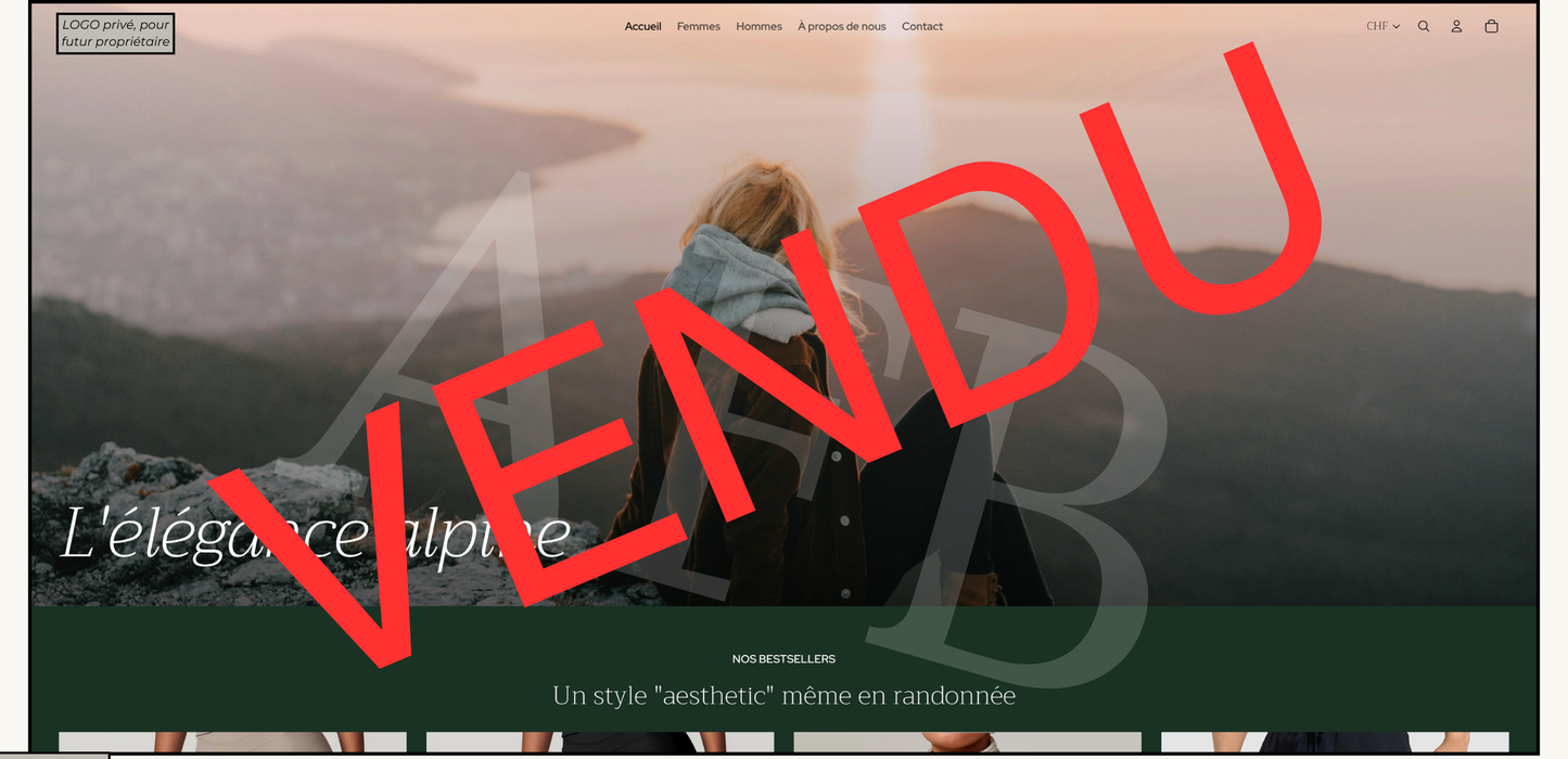 VENDU : Création d'une Marque de Randonnée Aesthetic – Étude de Cas